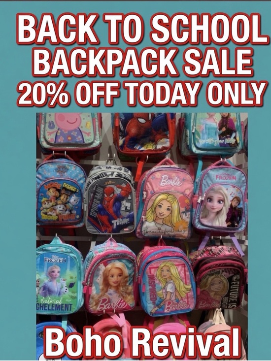 Disney Handbags - 🚨 FINAL HOURS!! 🎒 BACK TO SCHOOL BACKPACK SALE ✨ 20% OFF ENDS AT MIDNIGHT!